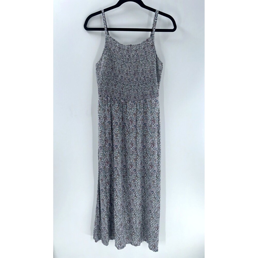 Women's Old Navy Floral Smocked Midi Dress Size M